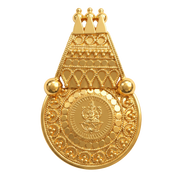 22K Lakshmi Devi Gold Pendant