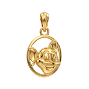 22K Tom Gold Pendant