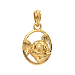 22K Tom Gold Pendant