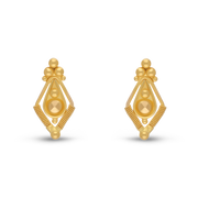 22K Draupathi Gold Earring