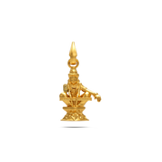 22K Sastha Gold Pendant