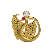 22K Swavy Gold Pendant