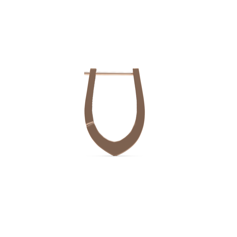 18K Stiles Gold Earring