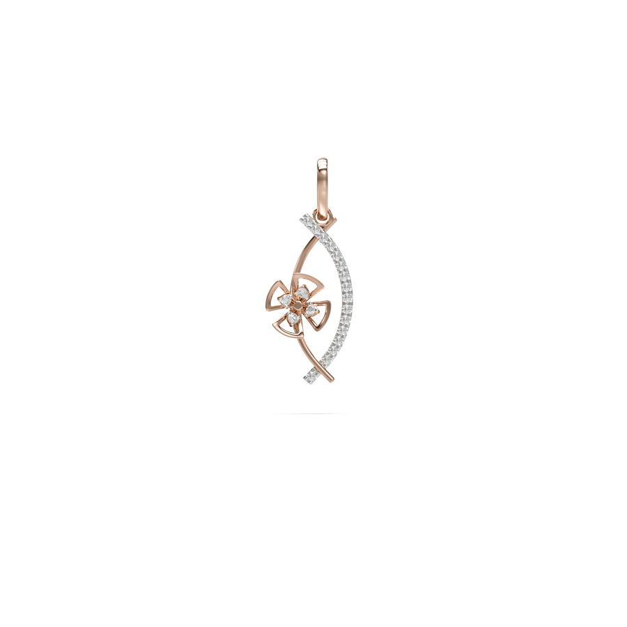 18K Siri Diamond Gold Pendant