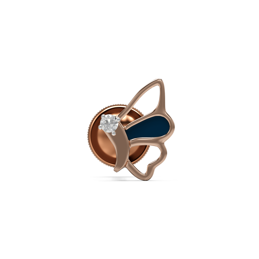 18K Riya Gold Earring