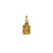 22K Lord Ganesh Gold Pendant