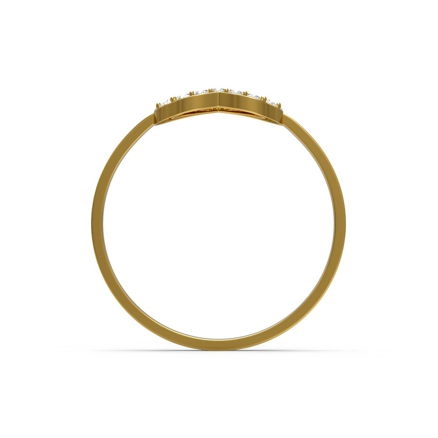 22K Beckett Gold Ring