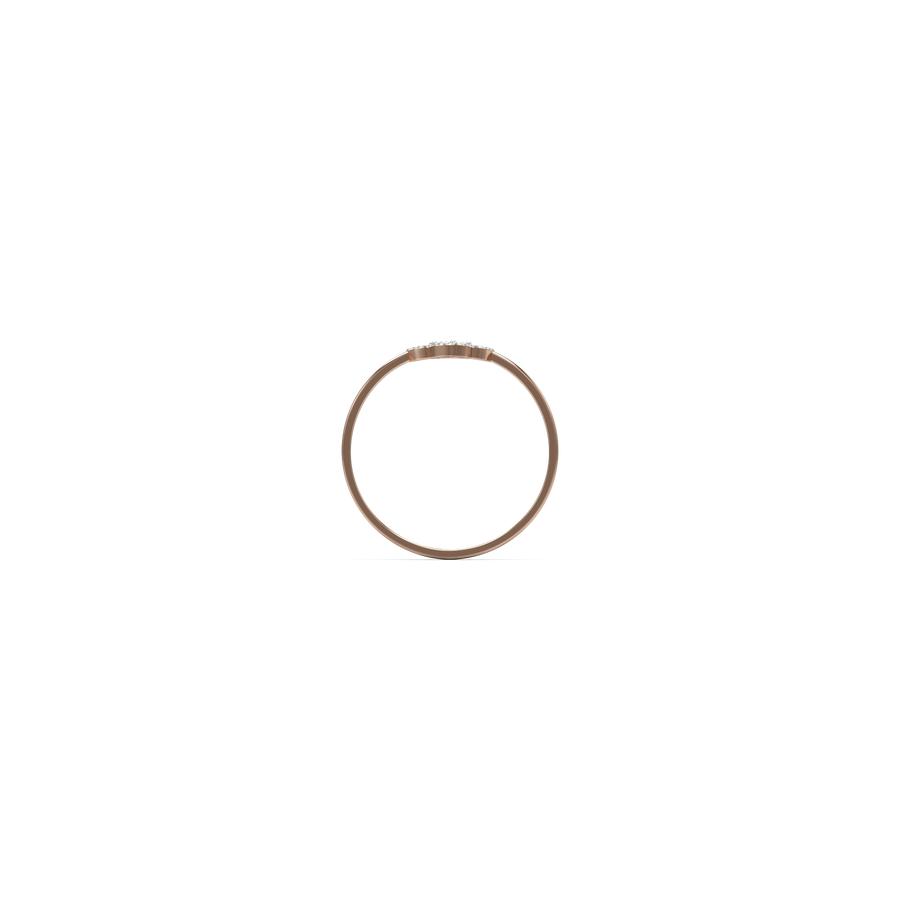 18K Etasha Daimond Gold Ring