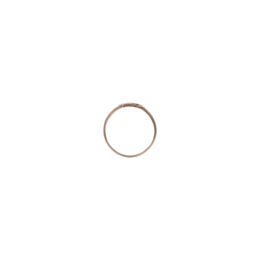 18K Zaryn Diamond Gold Ring