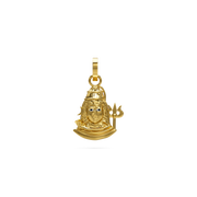22K Shivaya Gold Pendant