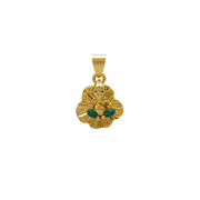 22K Ganesha Gold Pendant