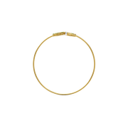 22K Two Leafed Gold Bangle