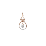 18K Linya Diamond Gold Pendant