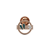 18K Archer Gold Earring