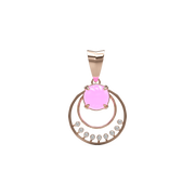 18K Aashna Gold Pendant