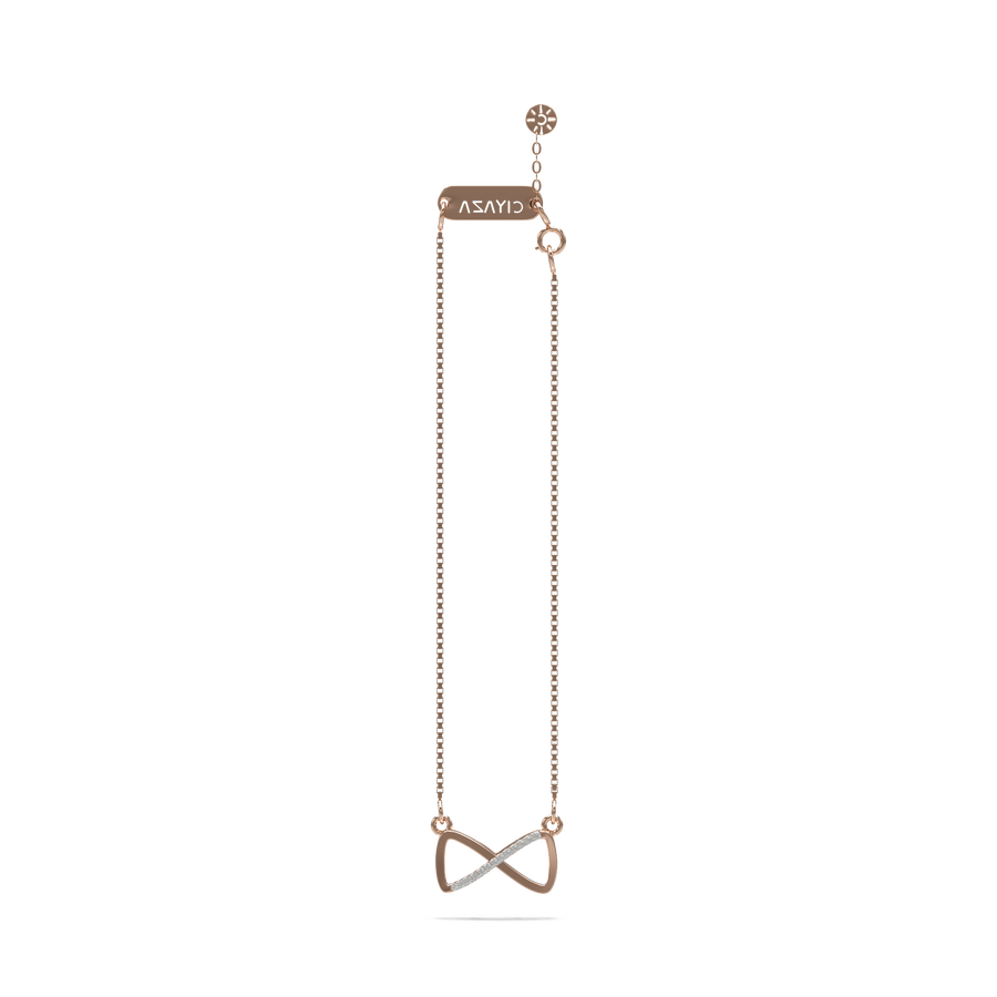 18K Hanshi Diamond Gold Necklace