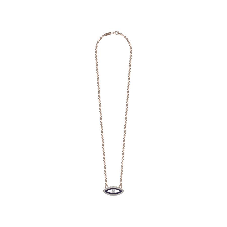 18K Hrishitha Diamond Gold Necklace