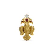 22K Bird Gold Pendant