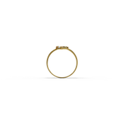 22K Navaratna 3 Gold Ring