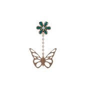 18K Qiana Gold Earring