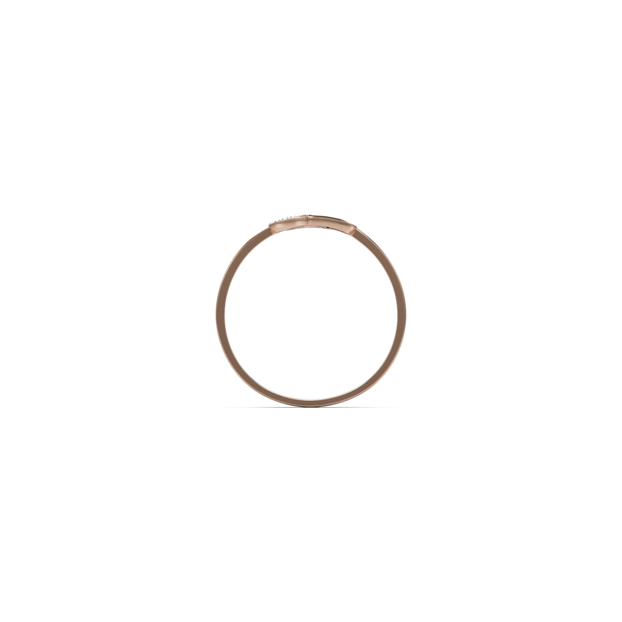 18K Eshma Diamond Gold Ring