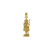 22K Ram Gold Pendant