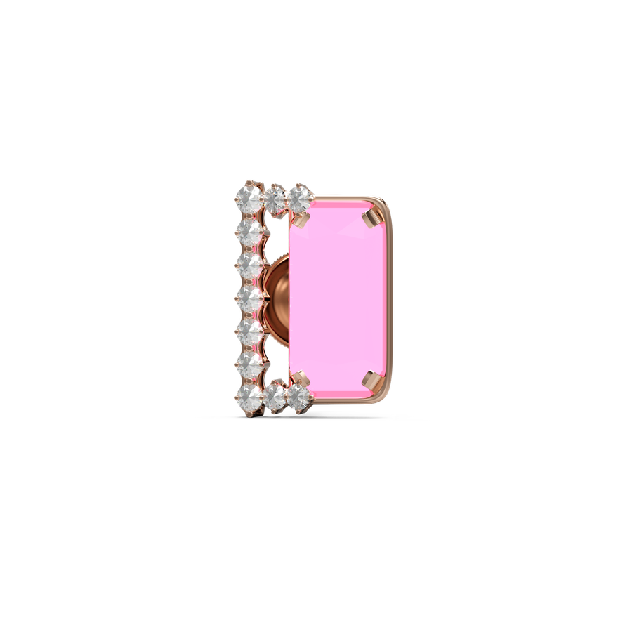 18K Jed Gold Earring