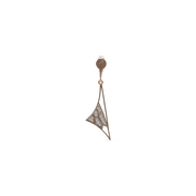 18K Adhiidev Daimond Gold Earring