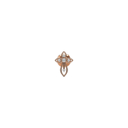 18K Brishti Diamond Gold Earring