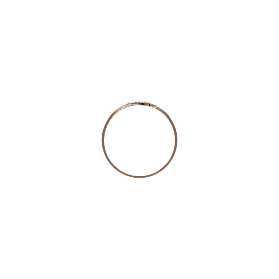 18K Saatvi Diamond Gold Ring