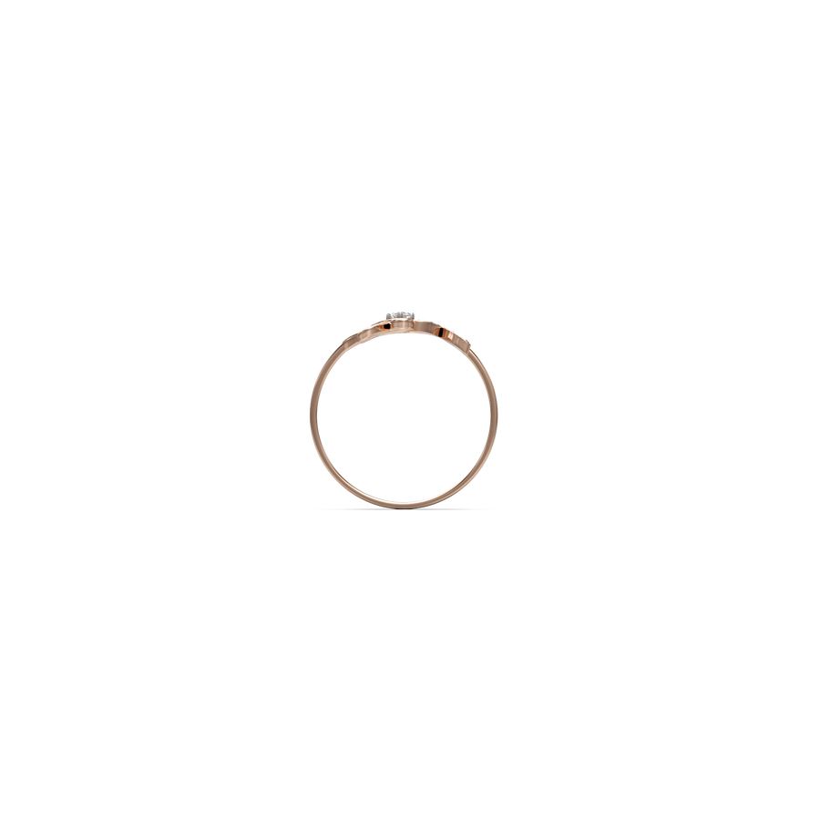 18K Nila Diamond Gold Ring