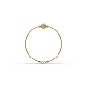 22K Dvija Gold Bangle