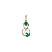 18K Garima Diamond Gold Pendant