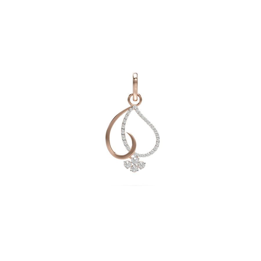 18K Amila Diamond Gold Pendant