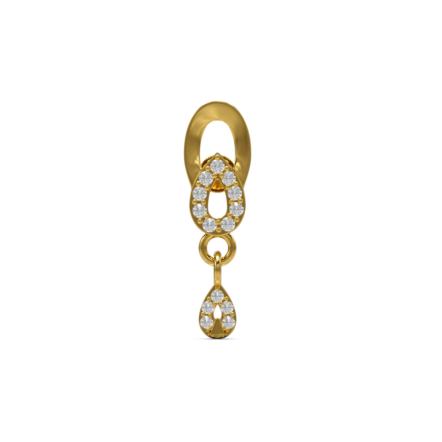 22K Charvi Gold Earring