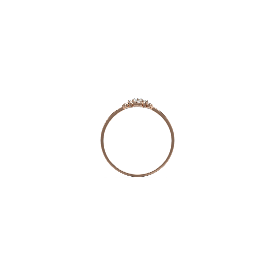 18K Samrendra Diamond Gold Ring
