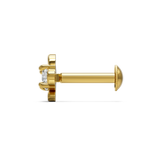 22K Aislinn Gold Earring