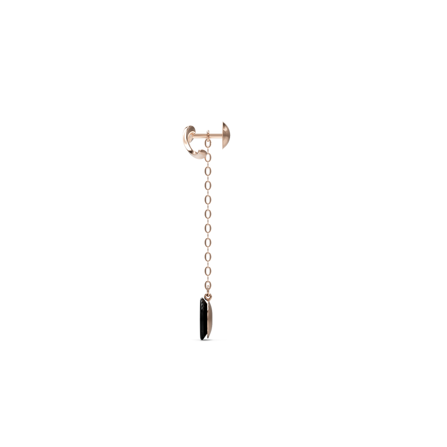 18K Kolten Gold Earring