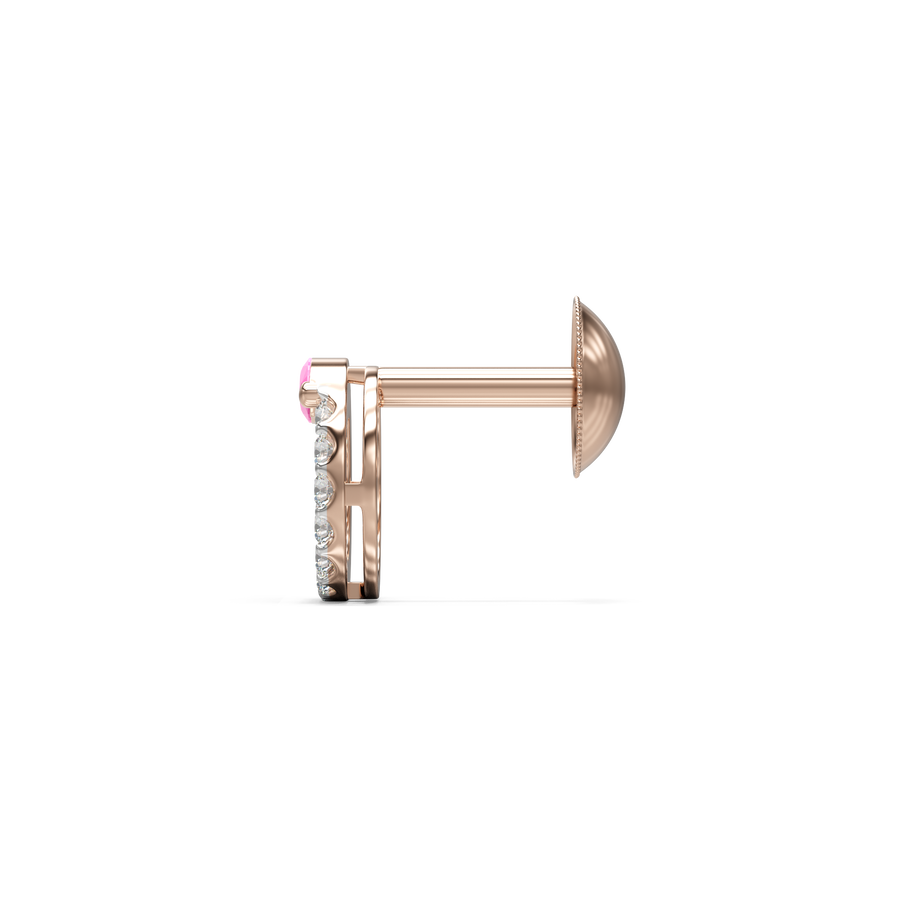 18K Purva Gold Earring