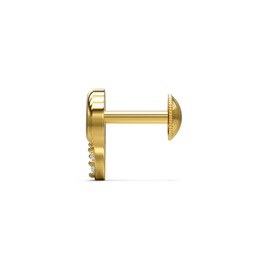 22K Parinita Gold Earring
