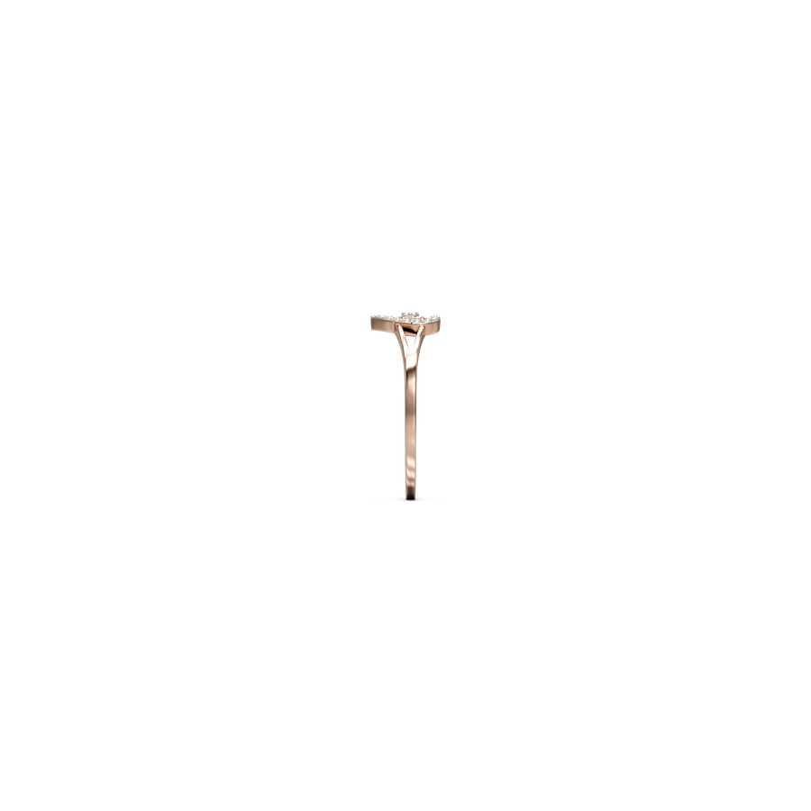 18K Mona Diamond Gold Ring