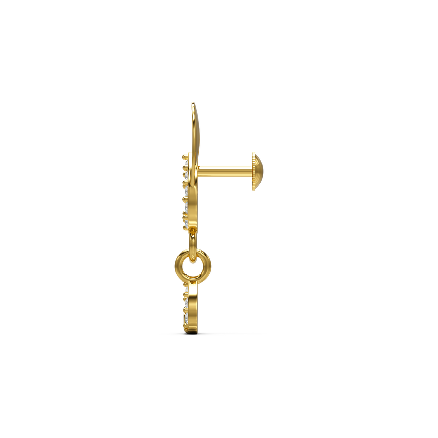 22K Charvi Gold Earring