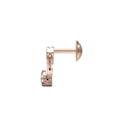 18K Edyn Gold Earring