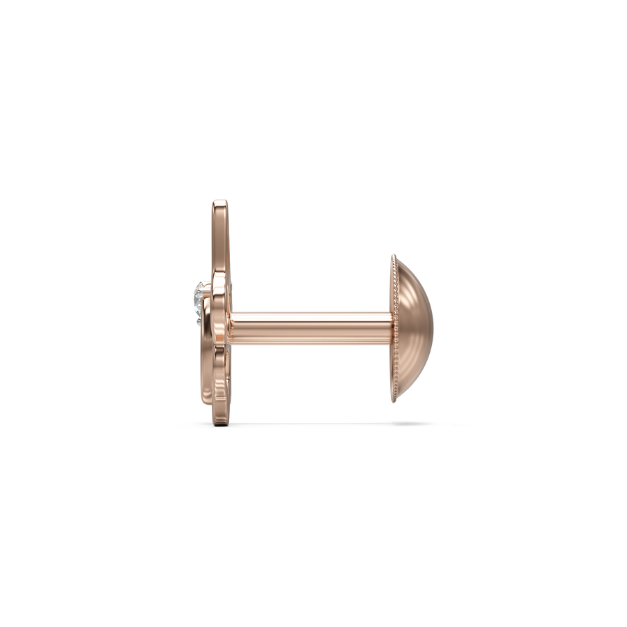 18K Riya Gold Earring