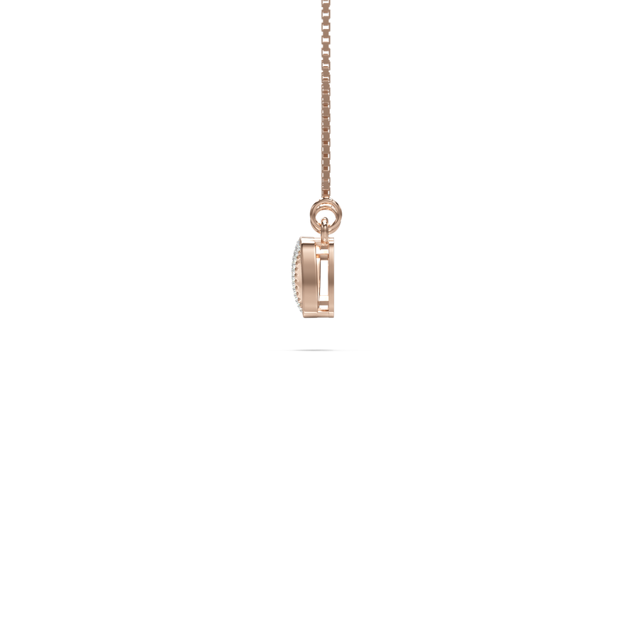 18K Hanshi Diamond Gold Necklace
