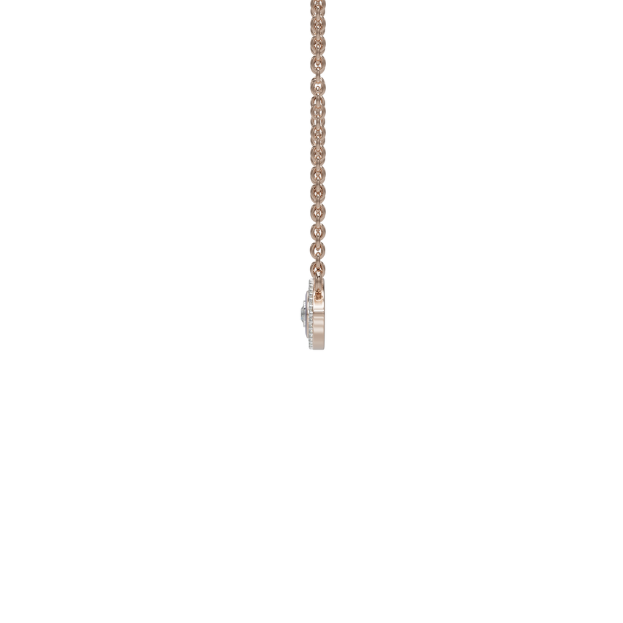 18K Hrishitha Diamond Gold Necklace
