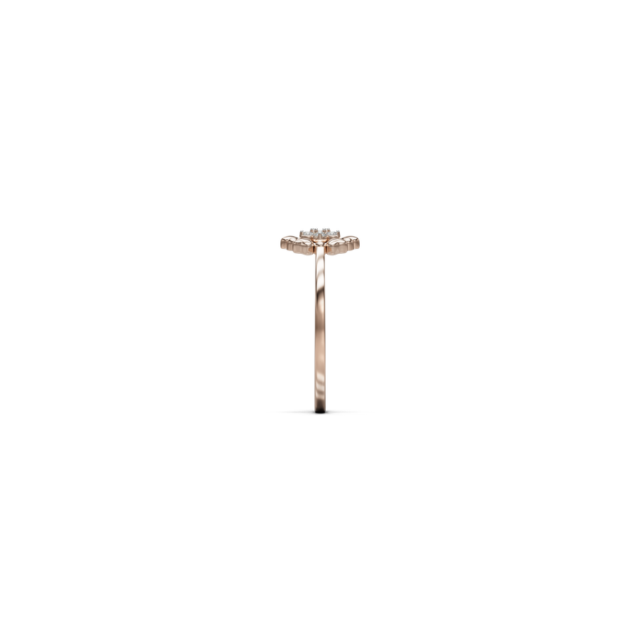 18K Samrendra Diamond Gold Ring
