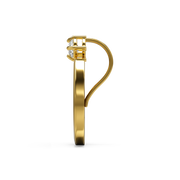 22K Swavy Gold Pendant