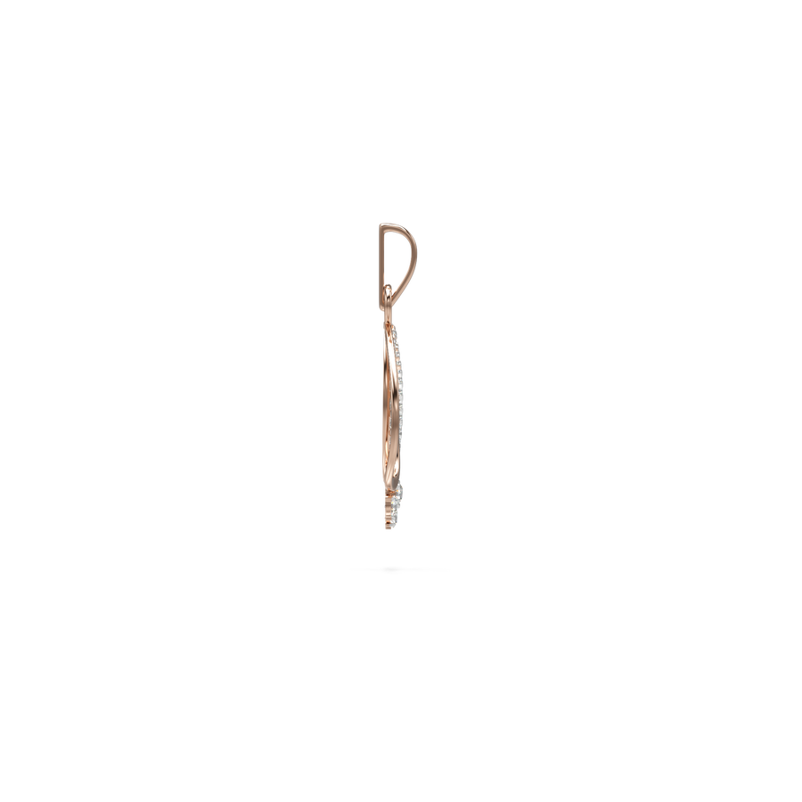 18K Amila Diamond Gold Pendant