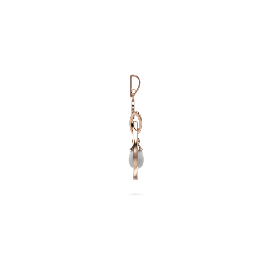 18K Linya Diamond Gold Pendant